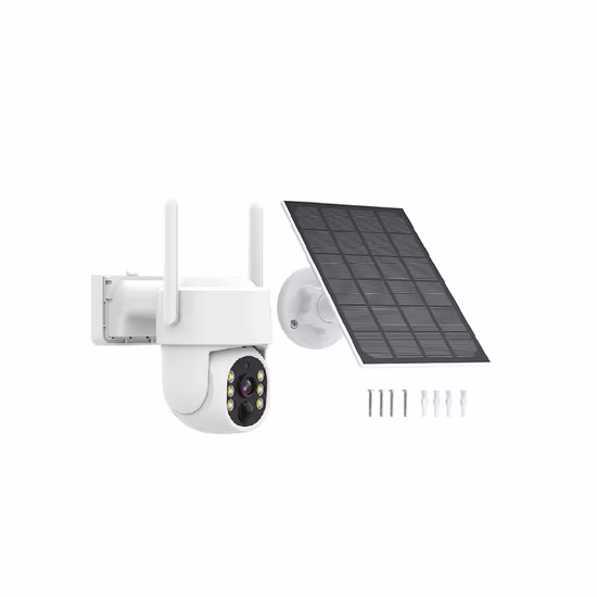 GSM 4G SIM 카드 8MP IP 카메라 WiFi 태양 전지 패널 배터리 보안 카메라 방수 야외 PTZ CCTV 카메라